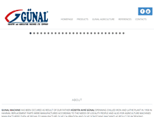 Tablet Screenshot of gunalmakina.com.tr